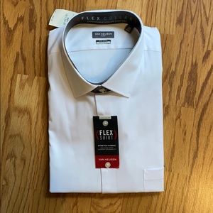 NWT Van Heusen white dress shirt